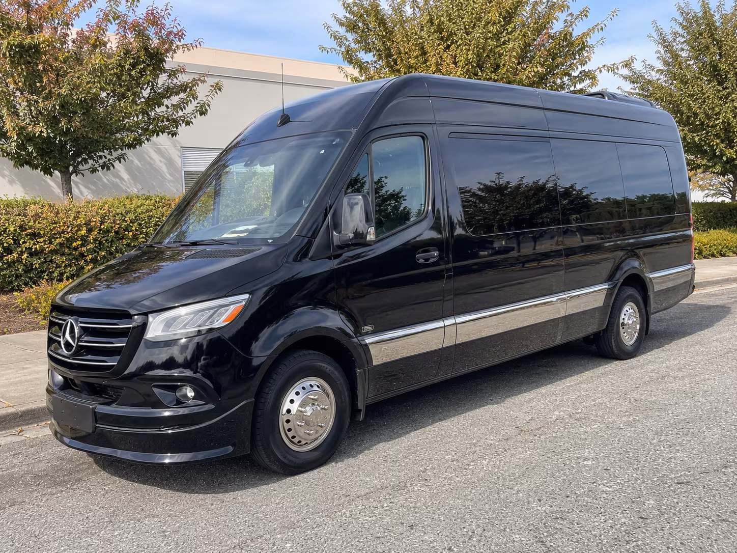 Brownsville Airport Shuttle & Transportation party bus exterior