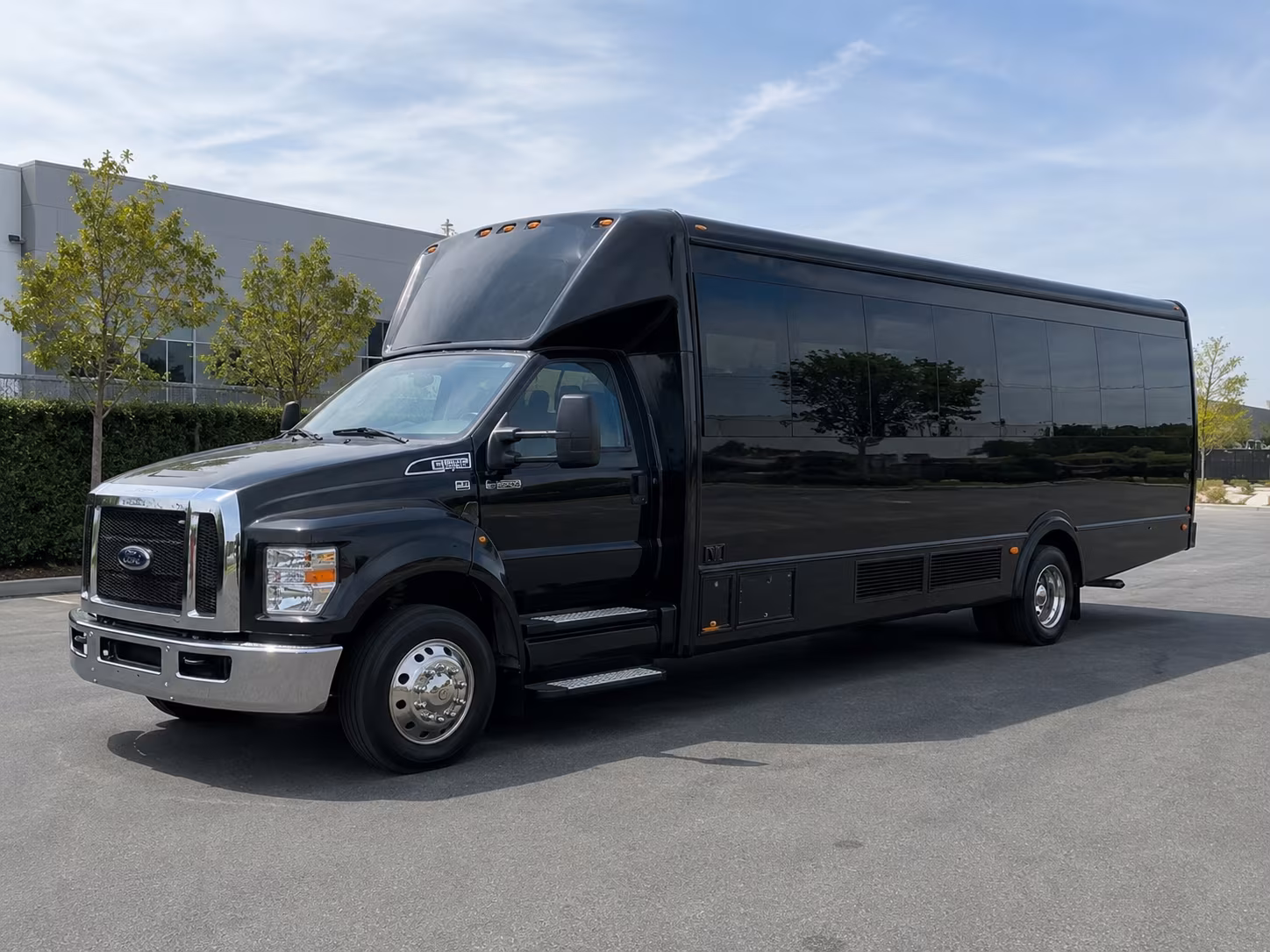 Brownsville Bachelor & Bachelorette Transportation party bus exterior