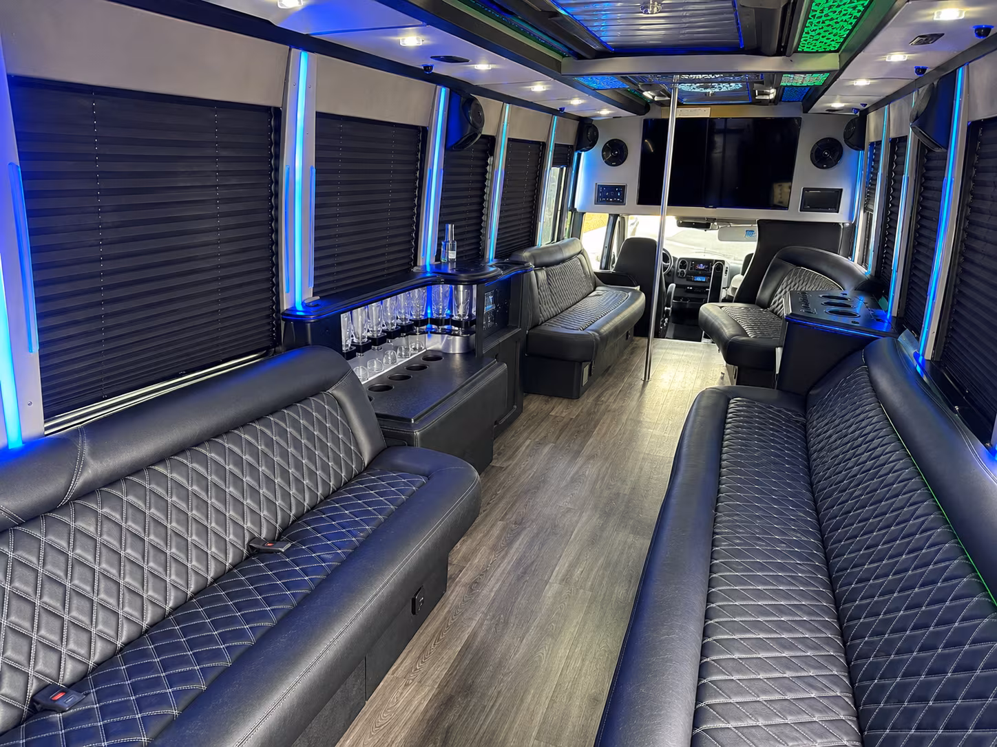 Brownsville Concert & Music Festival Transportation party bus exterior