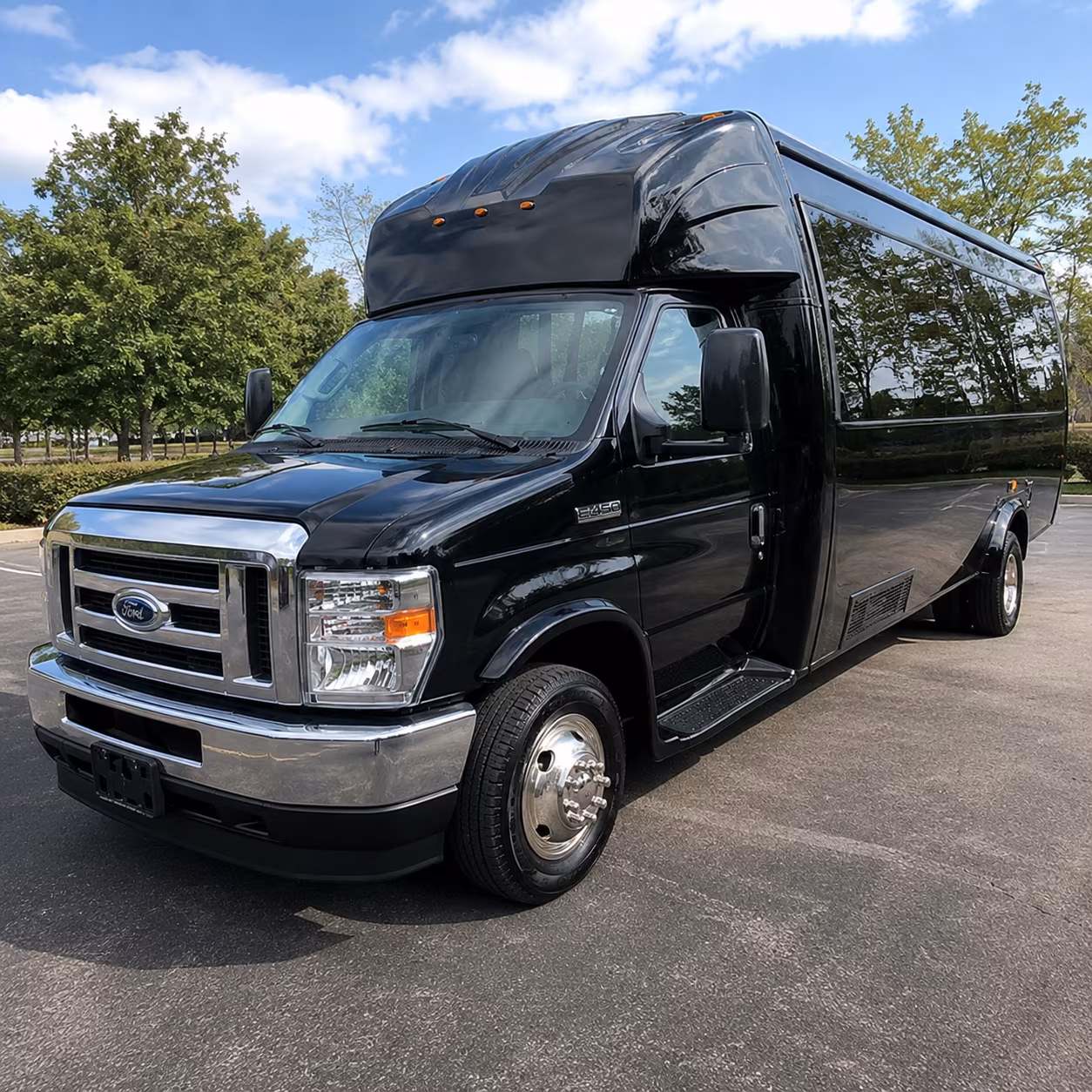 Brownsville Concert & Music Festival Transportation party bus exterior