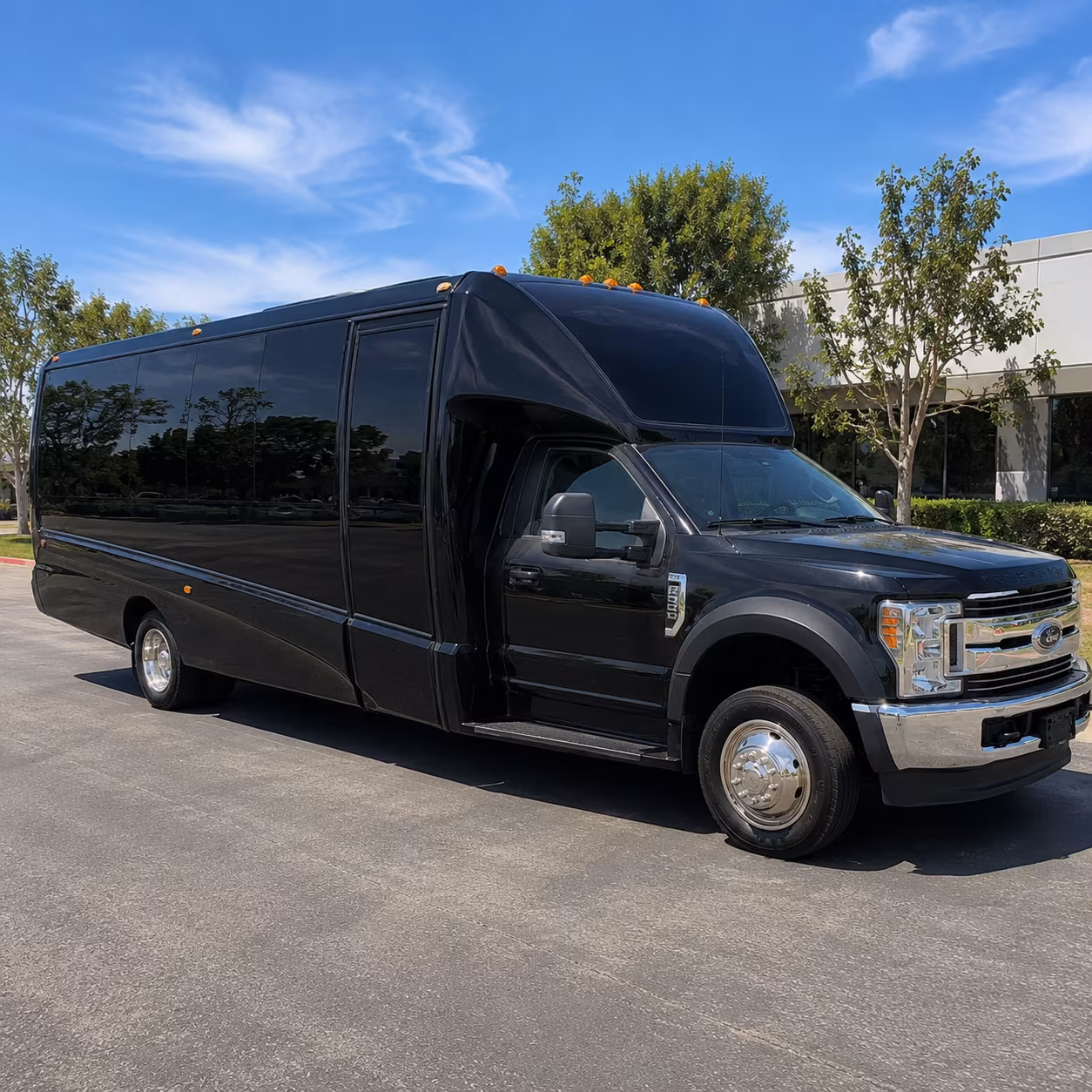 Brownsville Prom & Homecoming Transportation party bus exterior