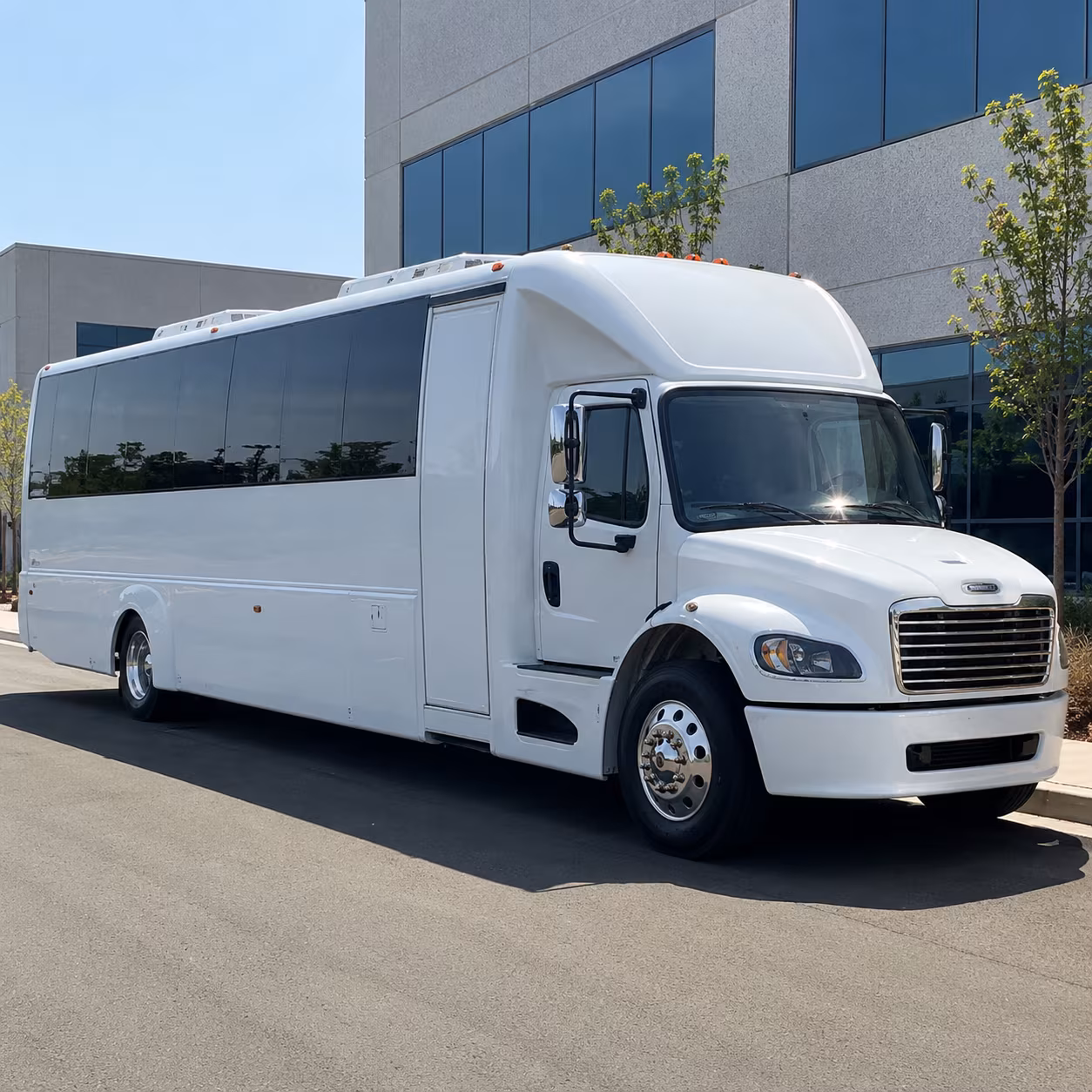 Brownsville Prom & Homecoming Transportation party bus exterior