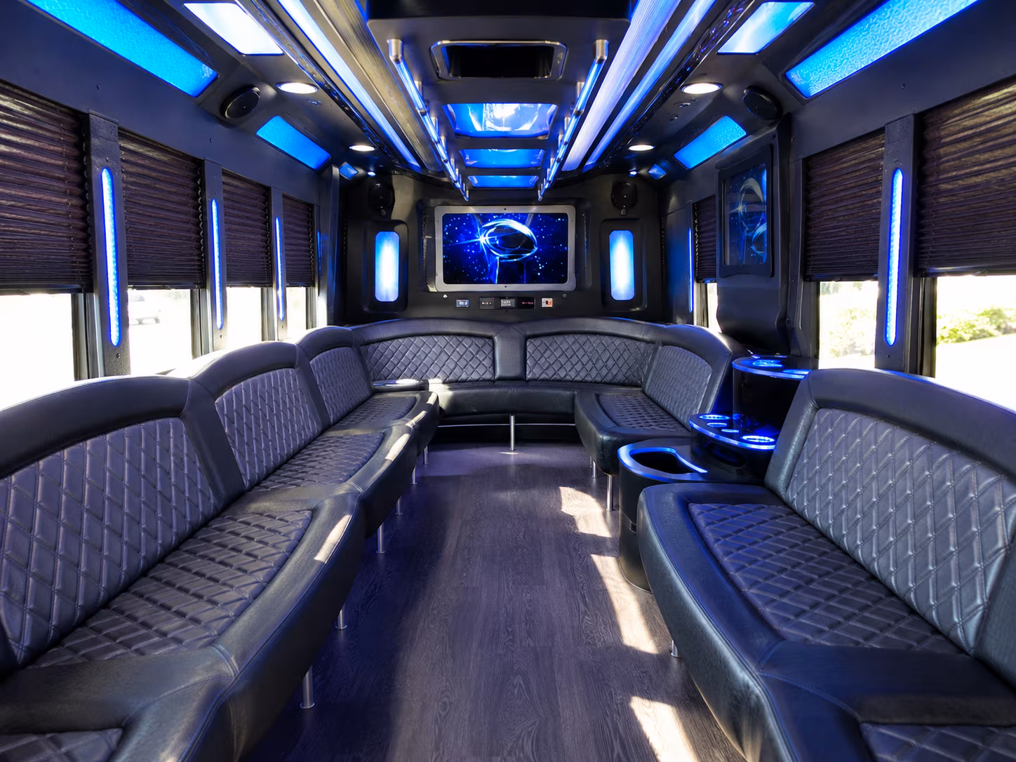 Brownsville Sporting Event Transportation onboard seating