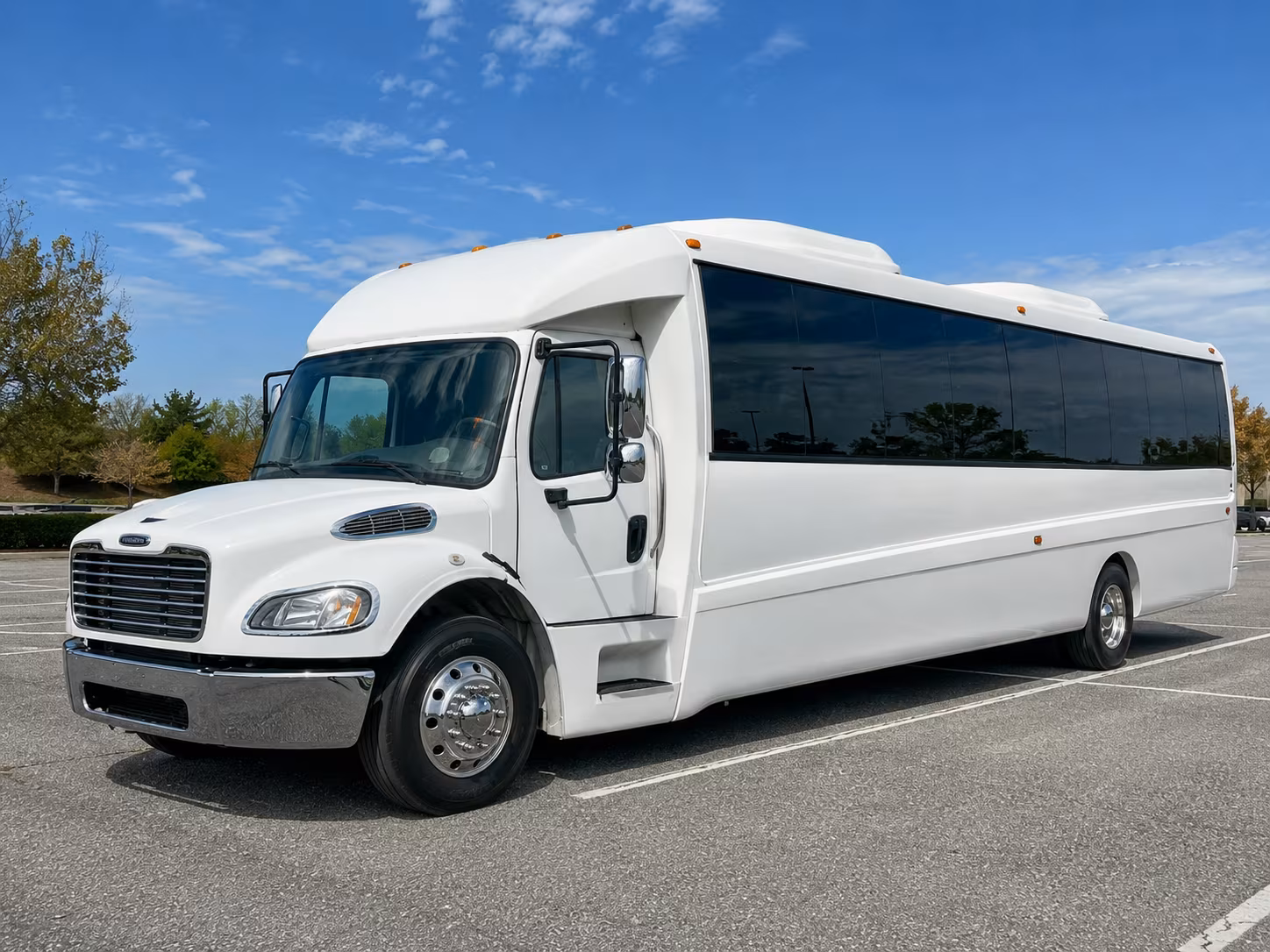 Brownsville Winery Tour & Pub Crawl Transportation party bus exterior